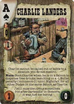 1999 Deadlands: Doomtown Pine Box #51 Charlie Landers Front