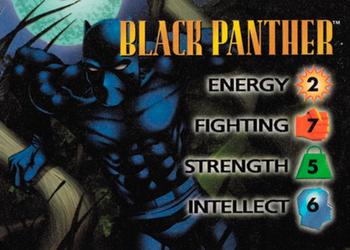 1997 Fleer/Skybox Classic Marvel Overpower #NNO Black Panther Front