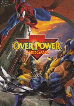 1997 Fleer/Skybox Classic Marvel Overpower #NNO Double Shot 6s 4s 6i S Back