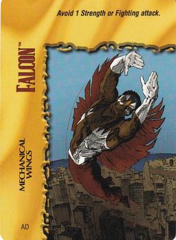 1997 Fleer/Skybox Classic Marvel Overpower #NNO Falcon Mechanical Wings Front