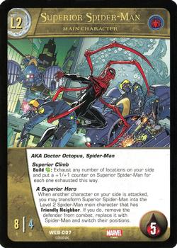 2020 Upper Deck VS System 2PCG: Webheads #WEB-007 Superior Spider-Man Front