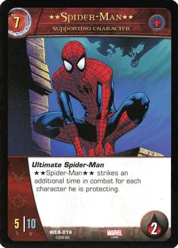 2020 Upper Deck VS System 2PCG: Webheads #WEB-016 **Spider-Man** Front