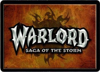 2002 Warlord Saga of the Storm - Black Knives #172 Noenare Back