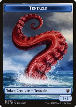 2020 Magic The Gathering Theros Beyond Death - Token #006/014 Tentacle Front
