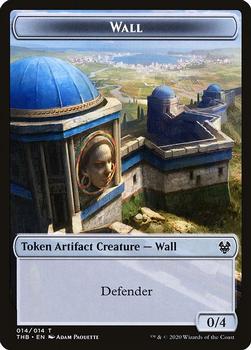 2020 Magic The Gathering Theros Beyond Death - Token #014/014 Wall Front