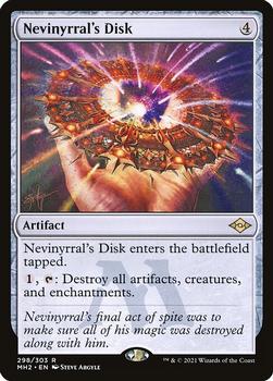 2021 Magic The Gathering Modern Horizons 2 #298 Nevinyrral's Disk Front