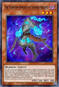 2020 Yu-Gi-Oh! Phantom Rage English #PHRA-EN002 The Phantom Knights of Stained Greaves Front