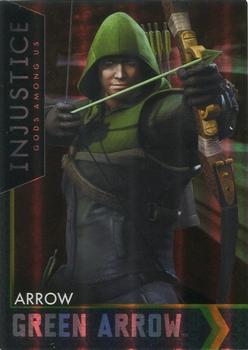 2017 Raw Thrills Injustice Gods Among Us Series 1 - Foil #39 Green Arrow Front