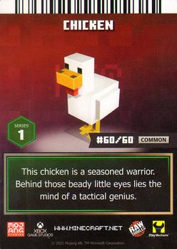 2021 Minecraft Dungeons Arcade #60 Chicken Back
