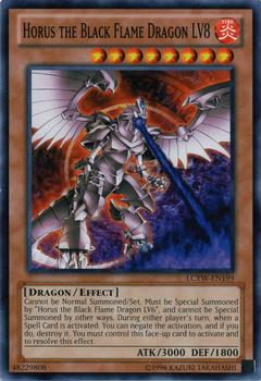 2012 Yu-Gi-Oh! Legendary Collection 3: Yugi's World Mega Pack English #LCYW-EN199 Horus the Black Flame Dragon LV8 Front