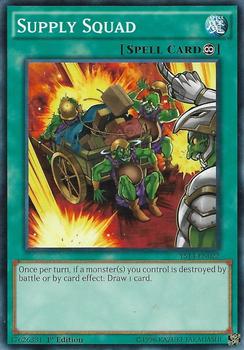 2014 Yu-Gi-Oh! Space-Time Showdown English 1st Edition #YS14-EN022 Supply Squad Front