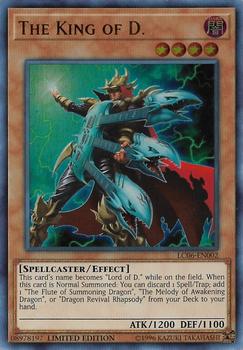 2018 Yu-Gi-Oh! Legendary Collection Kaiba English Limited Edition #LC06-EN002 The King of D. Front