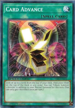 2019 Yu-Gi-Oh! Speed Duel Starter Deck: Ultimate Predators English 1st Edition #SS03-ENA24 Card Advance Front