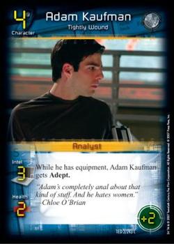 2007 24 TCG 1st Edition #2 Adam Kaufman, Tightly Wound Front
