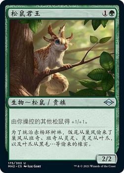 2021 Magic The Gathering Modern Horizons 2 (Chinese Simplified) #175 松鼠君王 Front