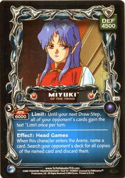 2005 Yu Yu Hakusho Alliance #R24 Miyuki, Of The Triad Front