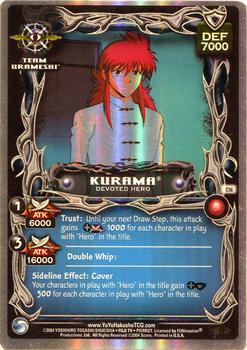 2005 Yu Yu Hakusho Alliance #C56 Kurama, Devoted Hero (Foil) Front