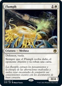 2021 Magic The Gathering Adventures in the Forgotten Realms (Spanish) #15 Flumph Front