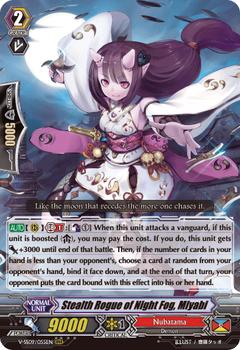2021 Cardfight!! Vanguard Special Series 09 “Revival Selection” #55 Stealth Rogue of Night Fog, Miyabi Front