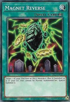 2020 Yu-Gi-Oh! Mechanized Madness English 1st Edition #SR10-EN028 Magnet Reverse Front