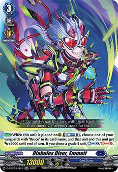 2022 Cardfight!! Vanguard Special Series 02: Festival Collection #16 Diabolos Diver, Emmett Front