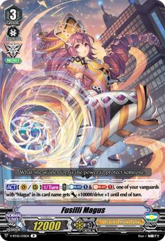 2019 Cardfight!! Vanguard Aerial Steed Liberation #31 Fusilli Magus Front
