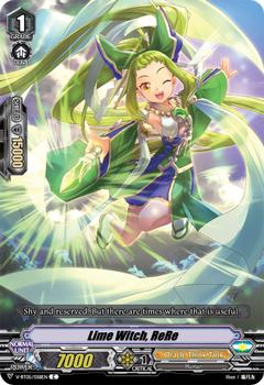 2019 Cardfight!! Vanguard Aerial Steed Liberation #58 Lime Witch, ReRe Front