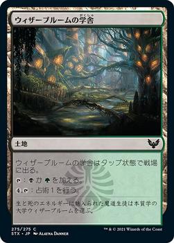 2021 Magic The Gathering Strixhaven: School of Mages (Japanese) #275 ウィザーブルームの学舎 Front