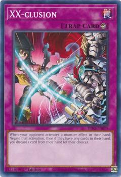 2022 Yu-Gi-Oh! Dimension Force English 1st Edition #DIFO-EN079 XX-clusion Front