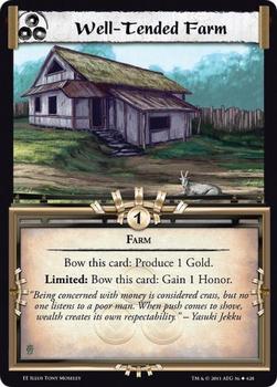 2012 Legend of the Five Rings Emperor Edition #56 Well-Tended Farm Front