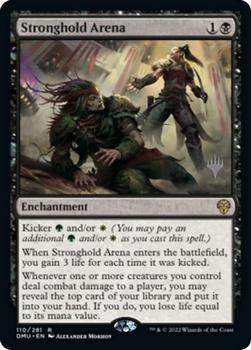 2022 Magic The Gathering Dominaria United - Promos #110p Stronghold Arena Front