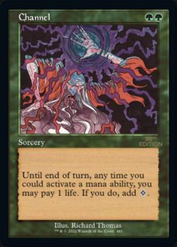 2022 Magic The Gathering 30th Anniversary Edition #481 Channel Front