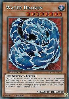 2022 Yu-Gi-Oh! Speed Duel GX: Midterm Paradox English 1st Edition #SGX2-ENC01 Water Dragon Front