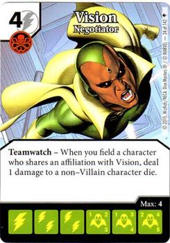 2015 Dice Masters Age of Ultron #24of142 Vision Front