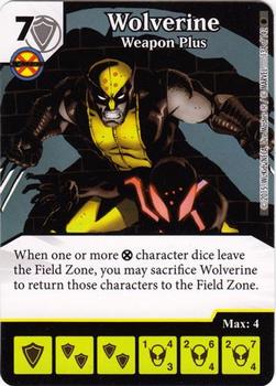 2015 Dice Masters The Amazing Spider-Man #134of142 Wolverine Front