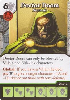 2014 Dice Masters Avengers vs. X-Men #71 Doctor Doom Front