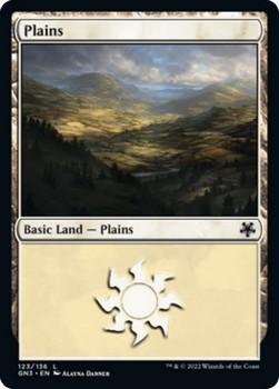 2022 Magic The Gathering Game Night: Free-for-All #123 Plains Front