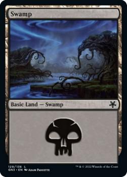 2022 Magic The Gathering Game Night: Free-for-All #129 Swamp Front