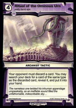 2007 The Spoils 1st Edition, Part 2 #24/165 Ritual of the Ominous Urn Front