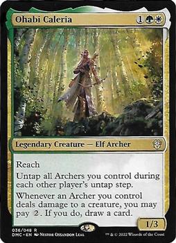 2022 Magic The Gathering Dominaria United Commander #36 Ohabi Caleria Front