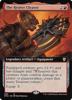 2022 Magic The Gathering Dominaria United Commander #84 The Reaver Cleaver Front