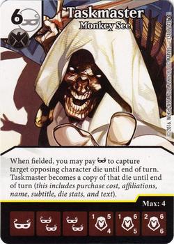 2016 Dice Masters Civil War #131/142 Taskmaster Front