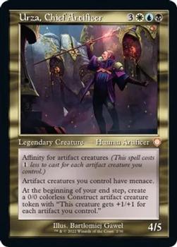 2022 Magic The Gathering The Brothers' War - Commander Decks #2 Urza, Chief Artificer Front