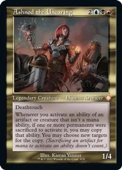 2022 Magic The Gathering The Brothers' War - Commander Decks #4 Ashnod the Uncaring Front