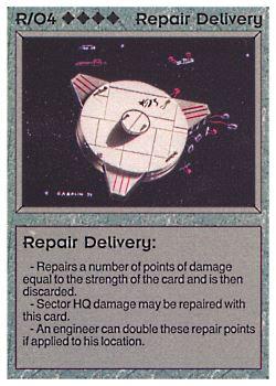 1994 Galactic Empires Beta #R/O4 Repair Delivery Front