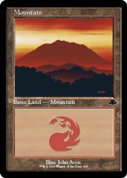 2023 Magic: The Gathering Dominaria Remastered #409 Mountain Front