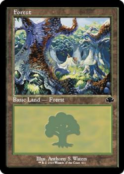 2023 Magic: The Gathering Dominaria Remastered #411 Forest Front