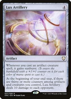 2023 Magic: The Gathering Phyrexia: All Will Be One - Commander Decks #27 Lux Artillery Front