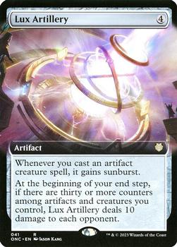 2023 Magic: The Gathering Phyrexia: All Will Be One - Commander Decks #41 Lux Artillery Front