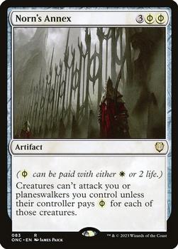 2023 Magic: The Gathering Phyrexia: All Will Be One - Commander Decks #83 Norn's Annex Front